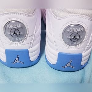 Nike Air Jordan Basketball shoes Jumpman Team Men's  11 White University Blue